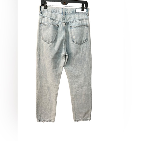 Cotton: On Dad Jean Denim 90’s Fit Light Wash Vintage Retro Look Size 4 - Picture 3 of 6